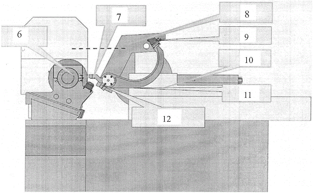 Turning, grinding and polishing all-in-one machine device for rubber roller