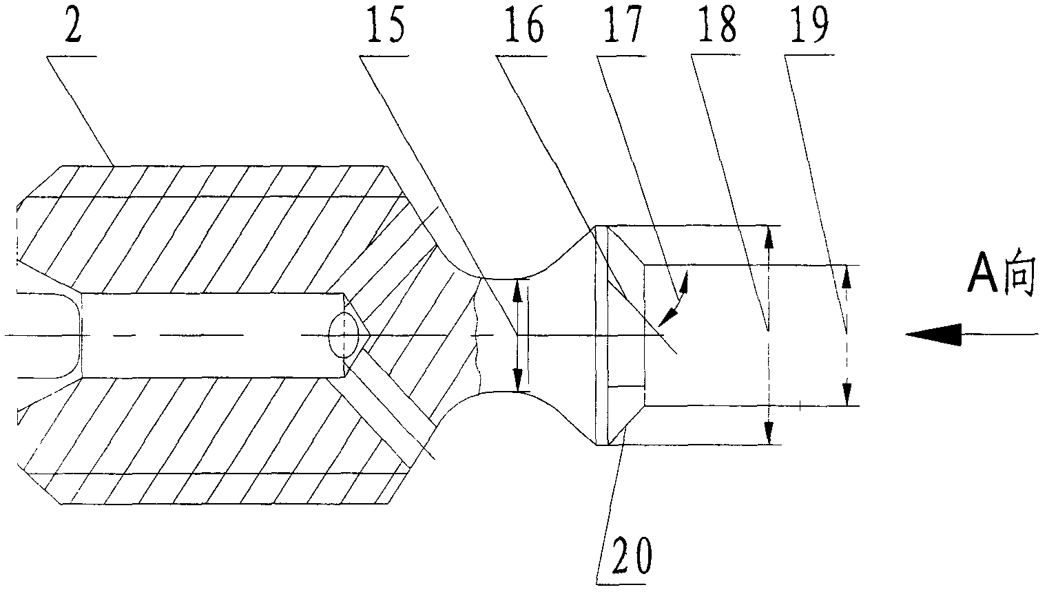 Double-oil-circuit fuel nozzle