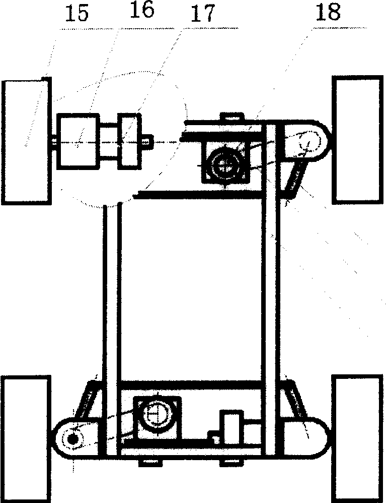 Intelligent autonomous power plant equipment round inspecting robot