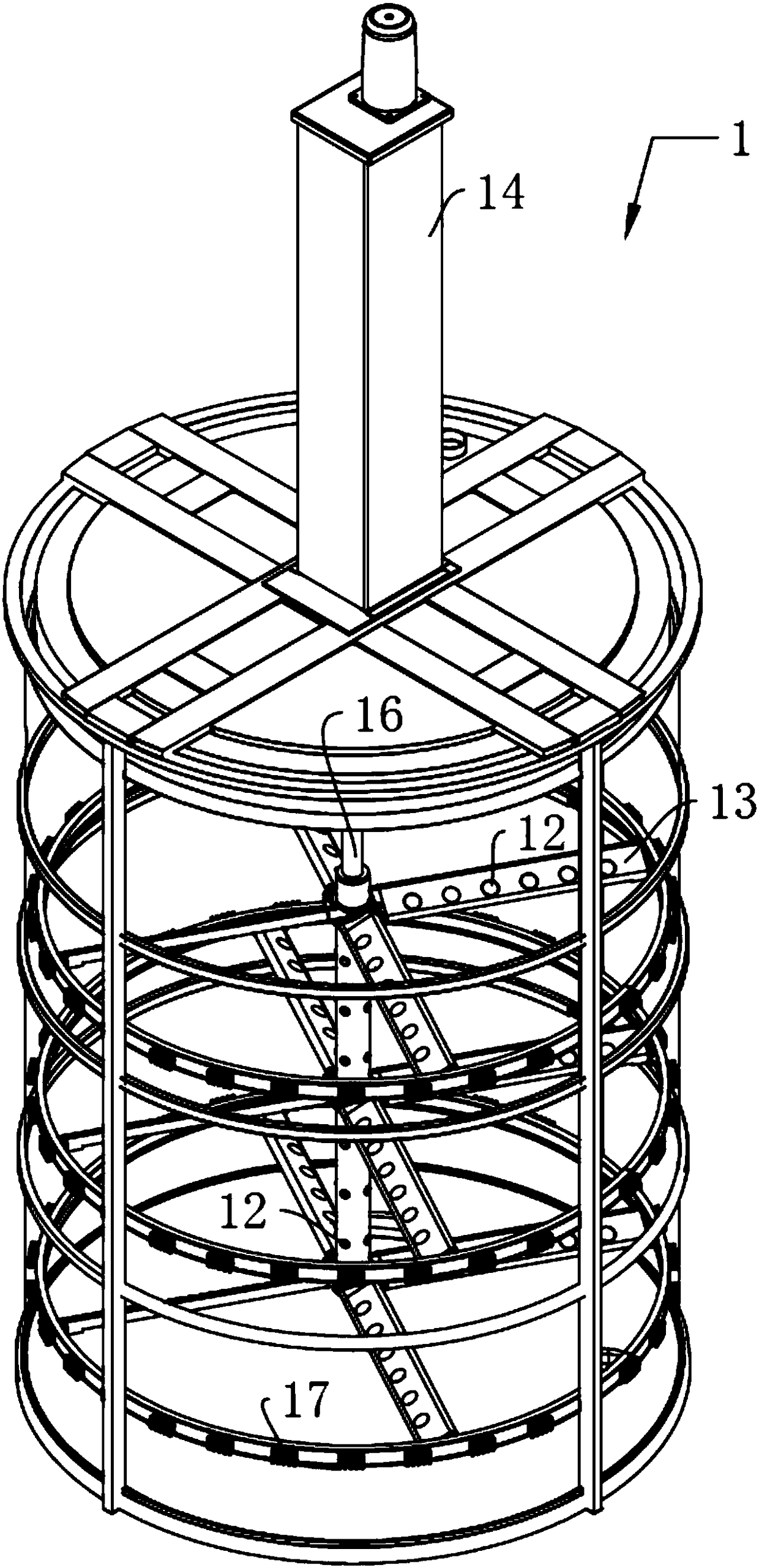 Dynamic photo-bio-reactor and method for culturing microalgae by utilizing dynamic light