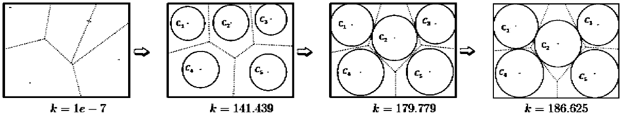 Cutting and splicing method of concentration of pictures of computer