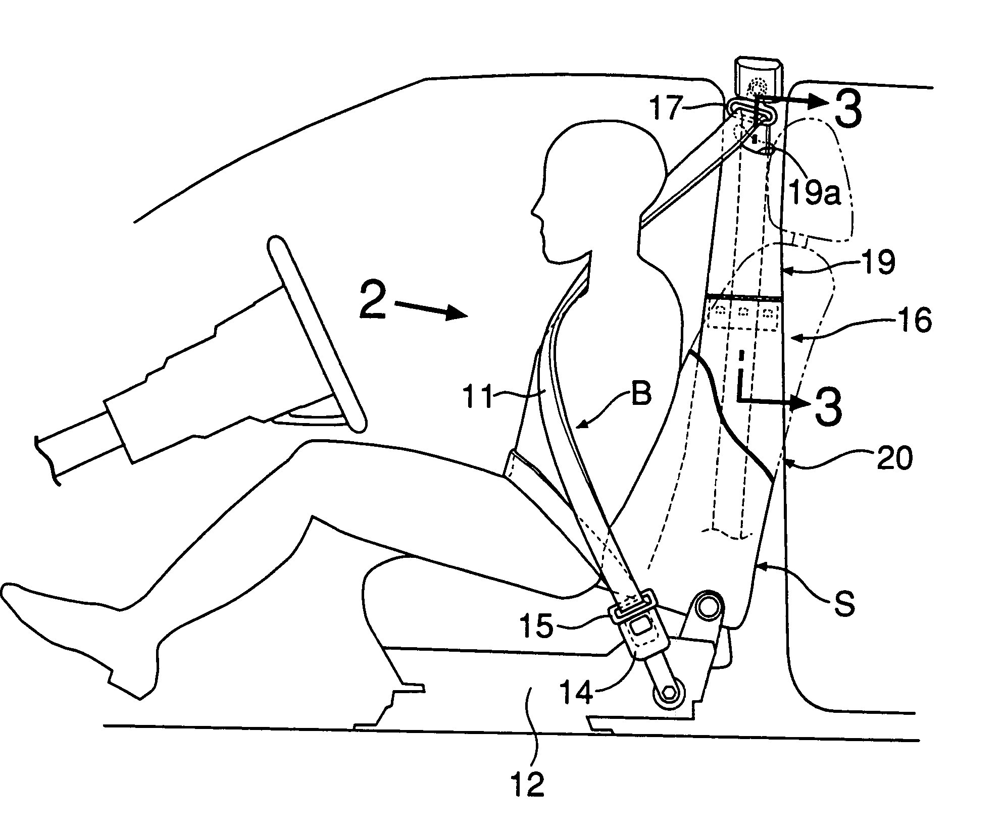 Structure of pillar garnish for automobile