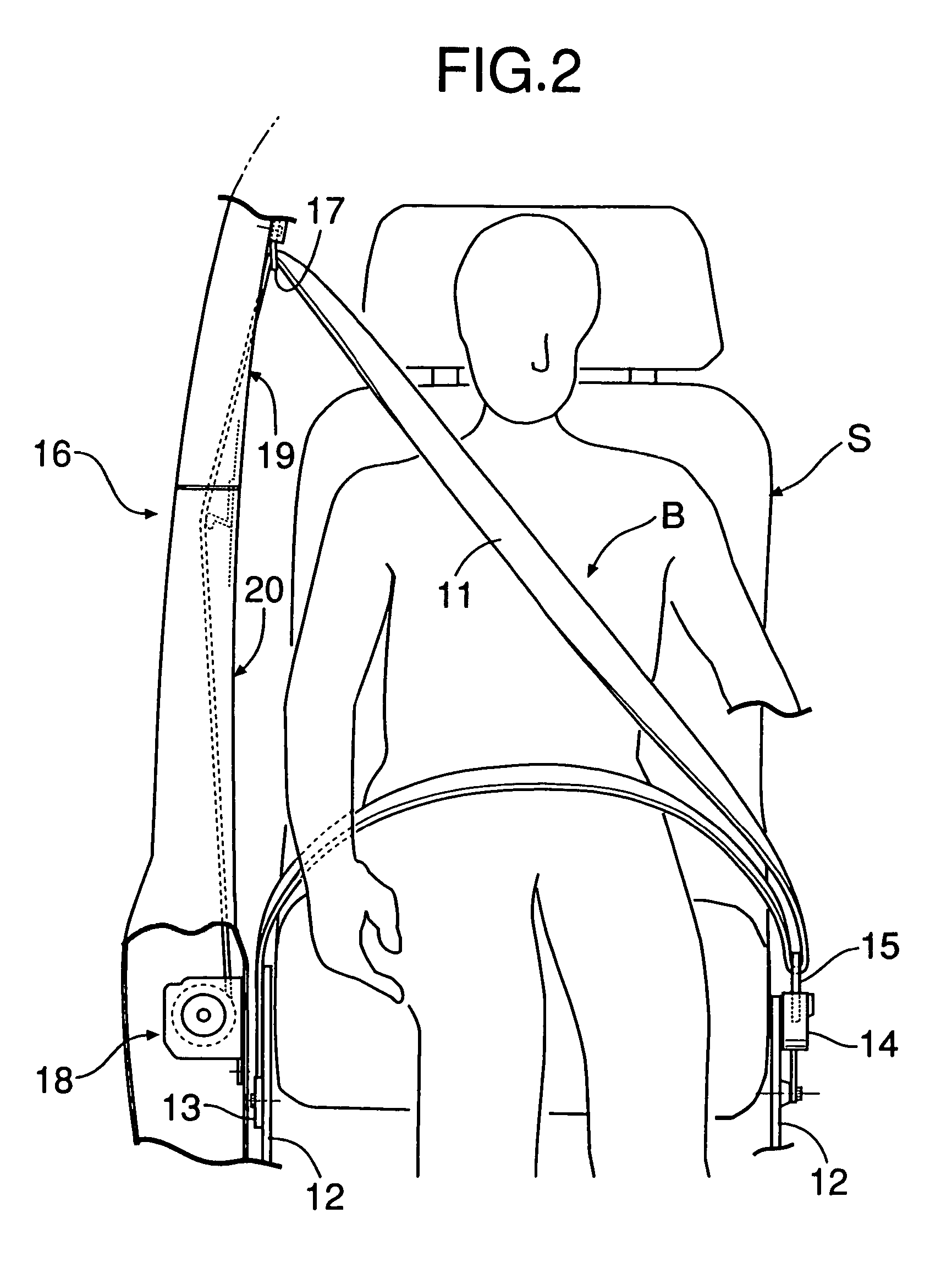 Structure of pillar garnish for automobile