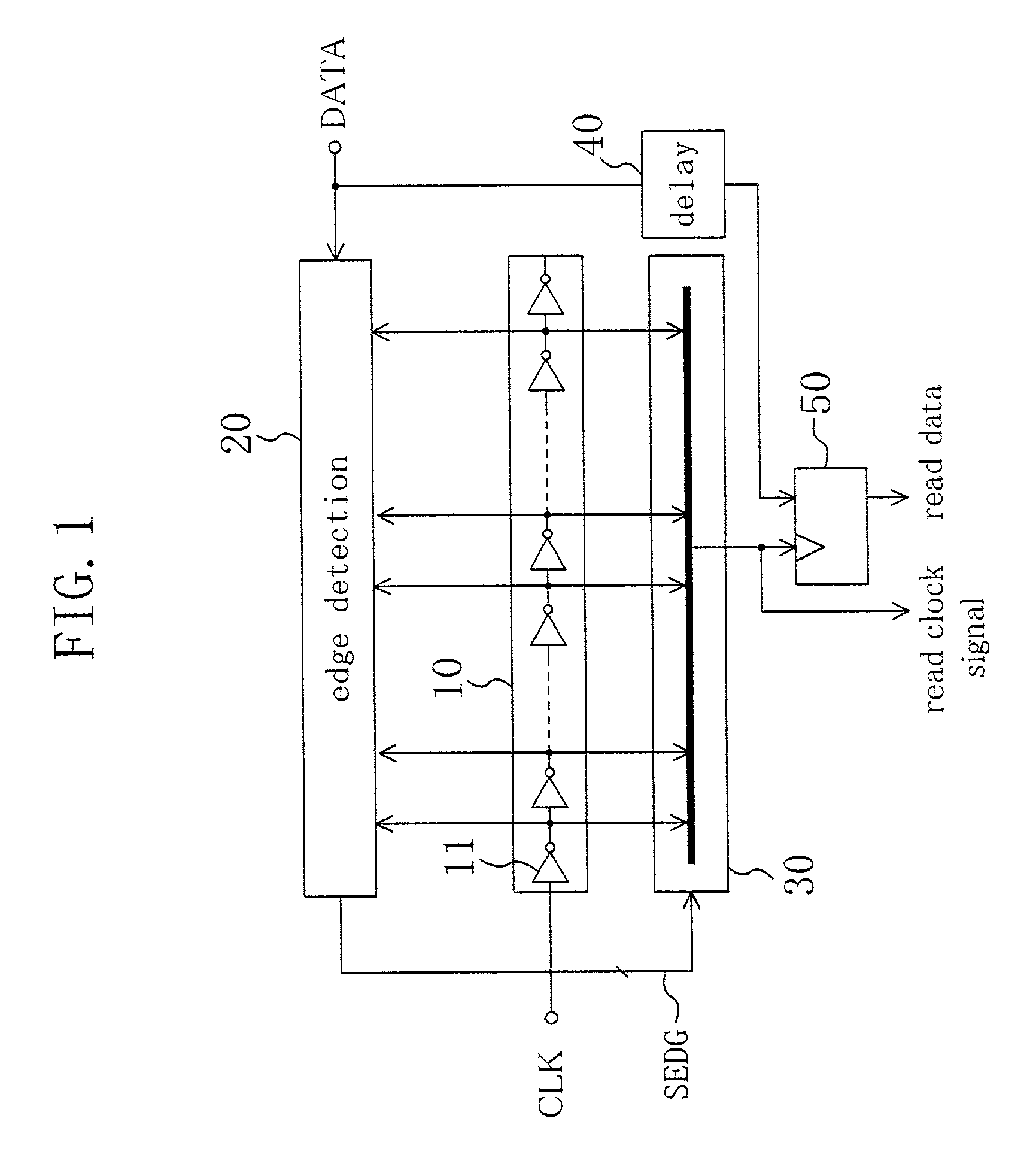 Circuit and system for extracting data