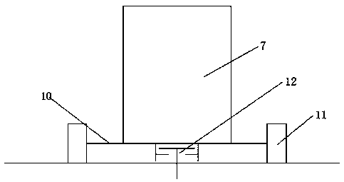 Electric retractable door with anti-typhoon device