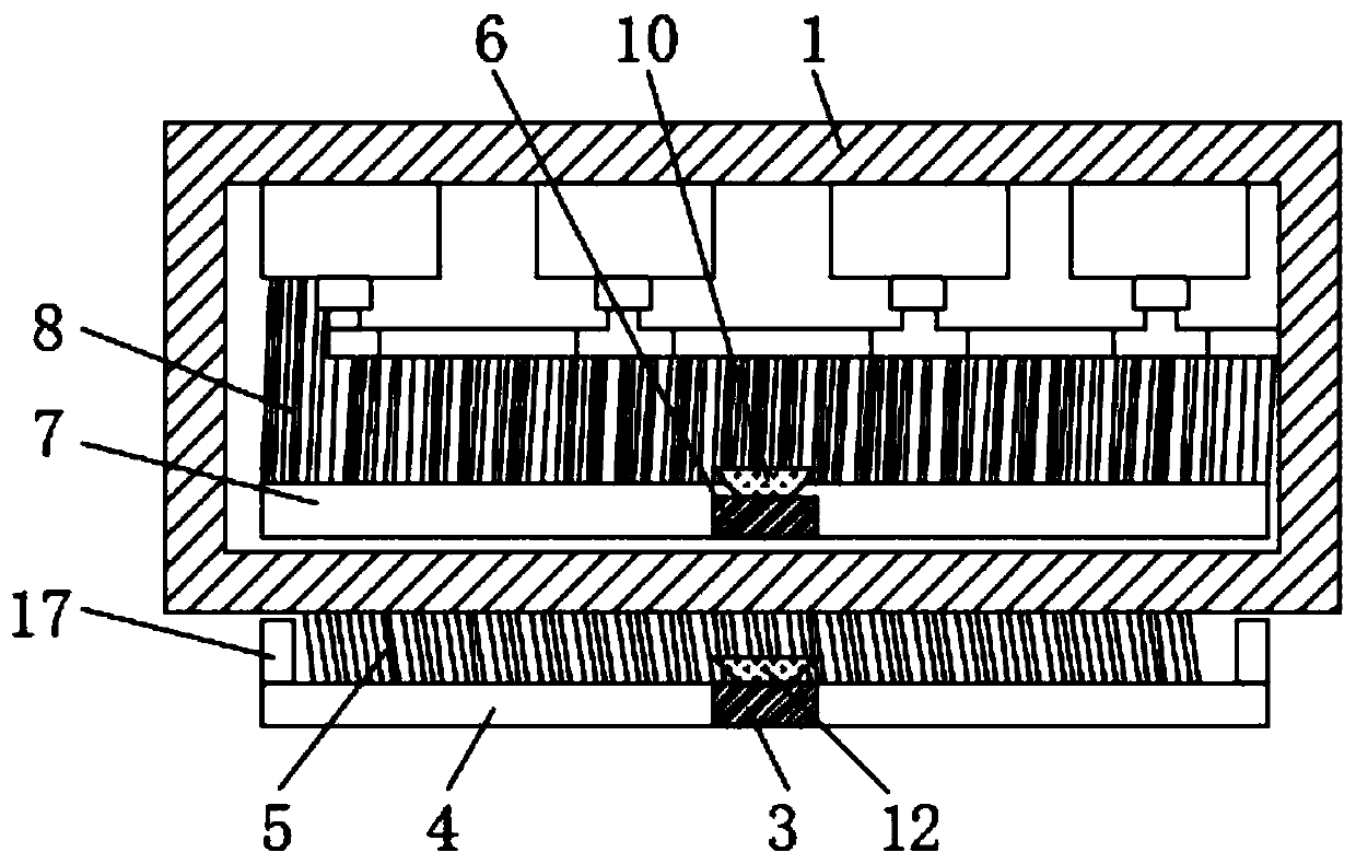 Convenient-to-clean automatic control device for production process