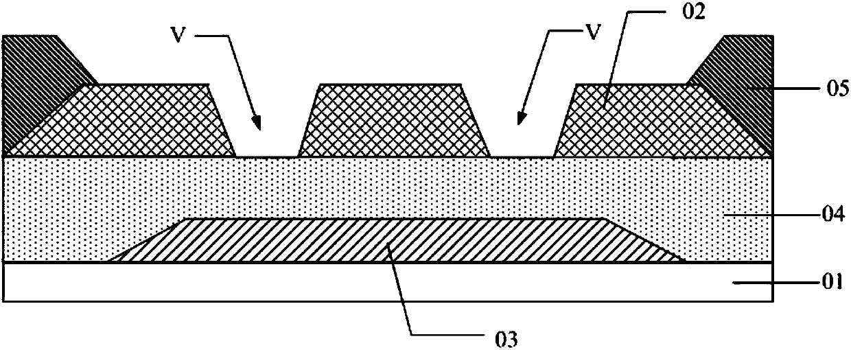 Array substrate, organic light-emitting diode (OLED) display panel and inkjet printing method