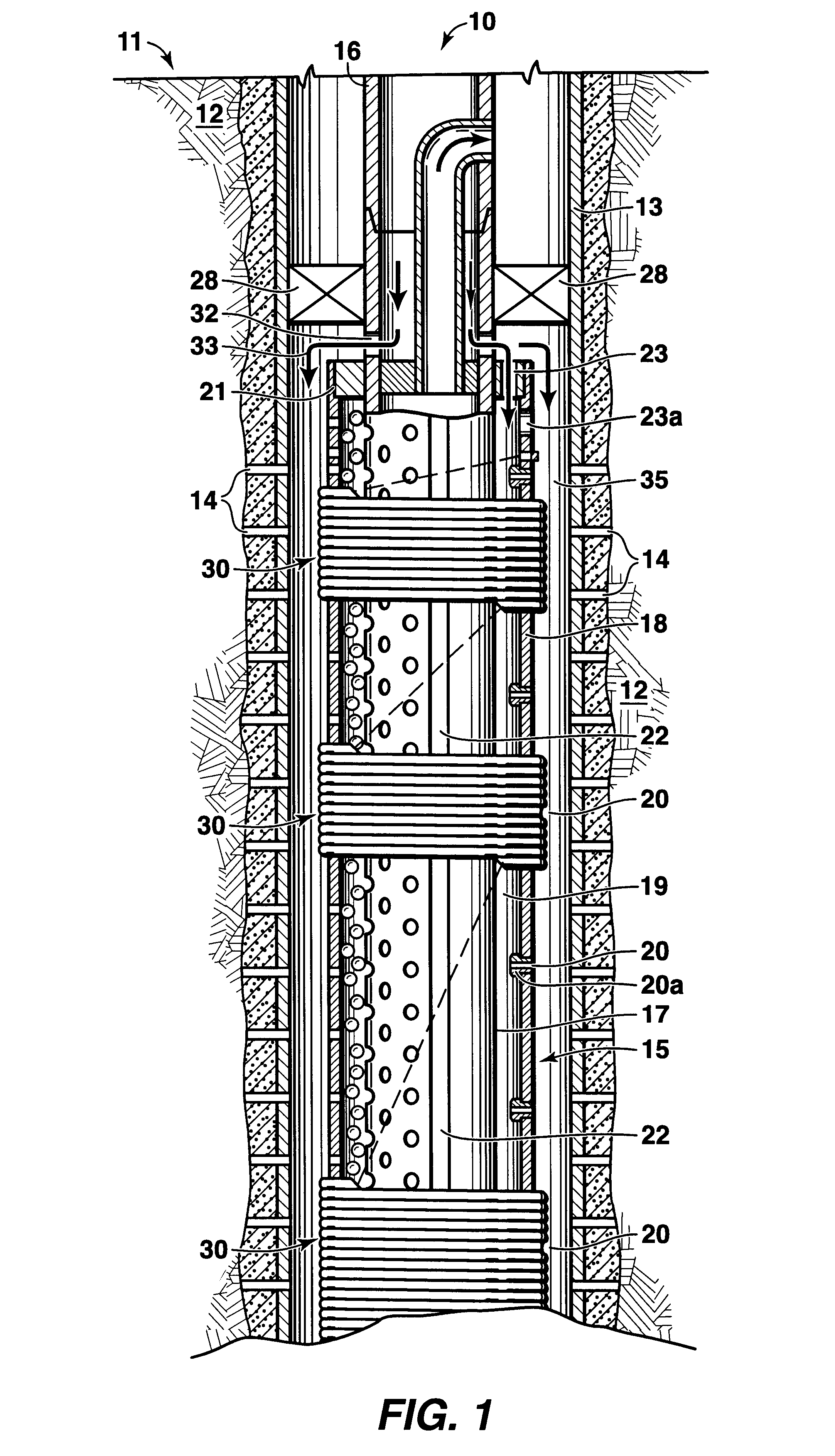 Well screen having an internal alternate flowpath