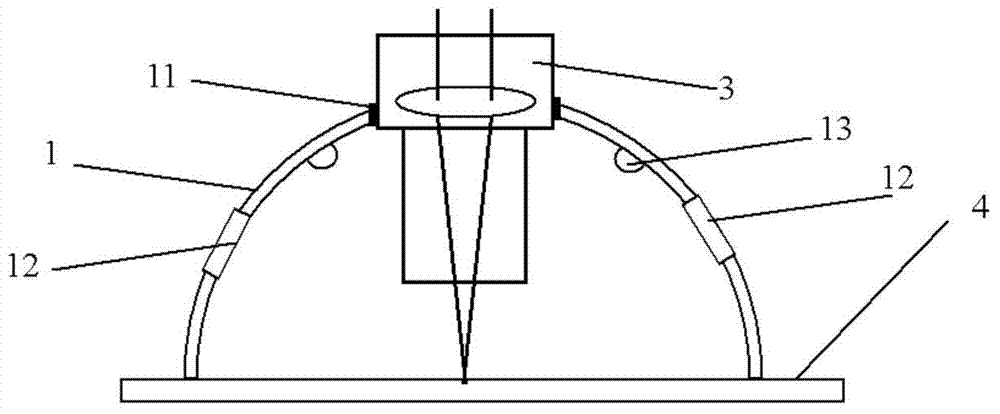 Laser machining cover