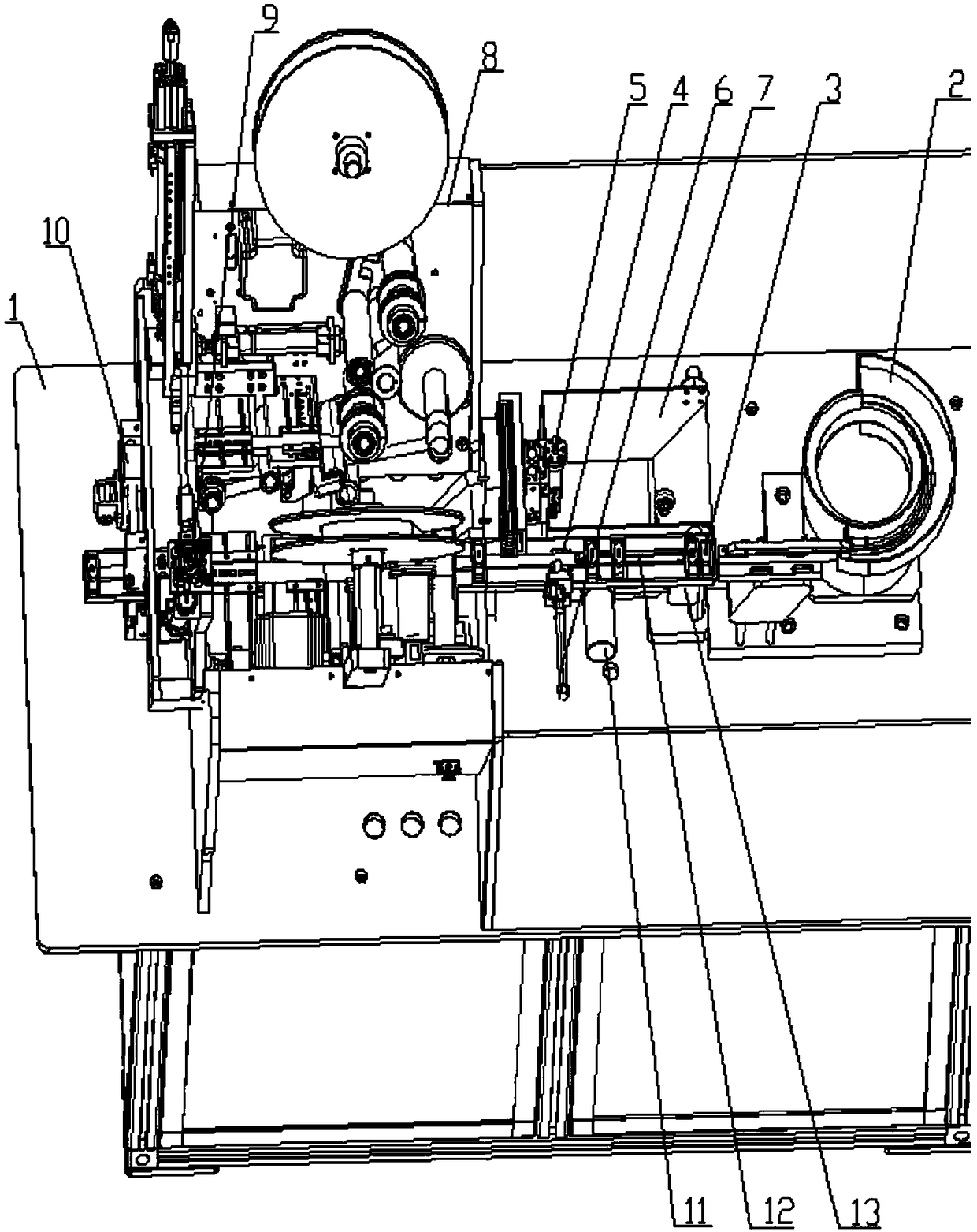 Full-automatic labeling machine