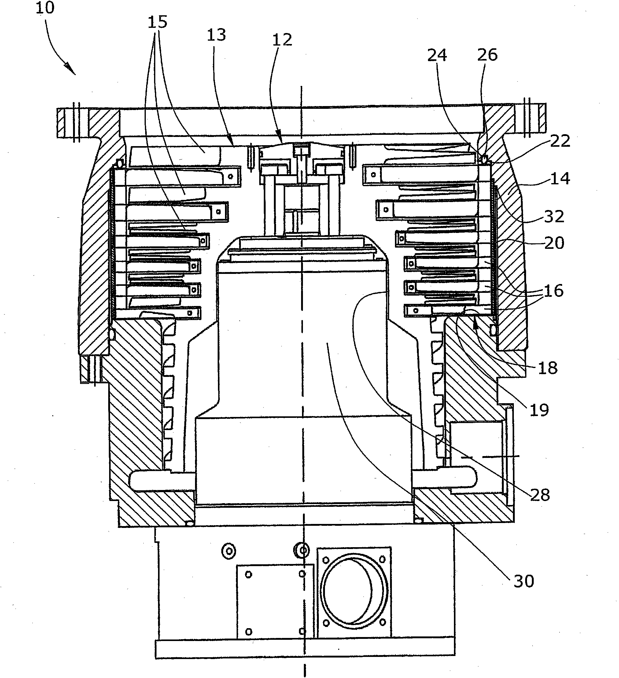 Turbomolecular pump