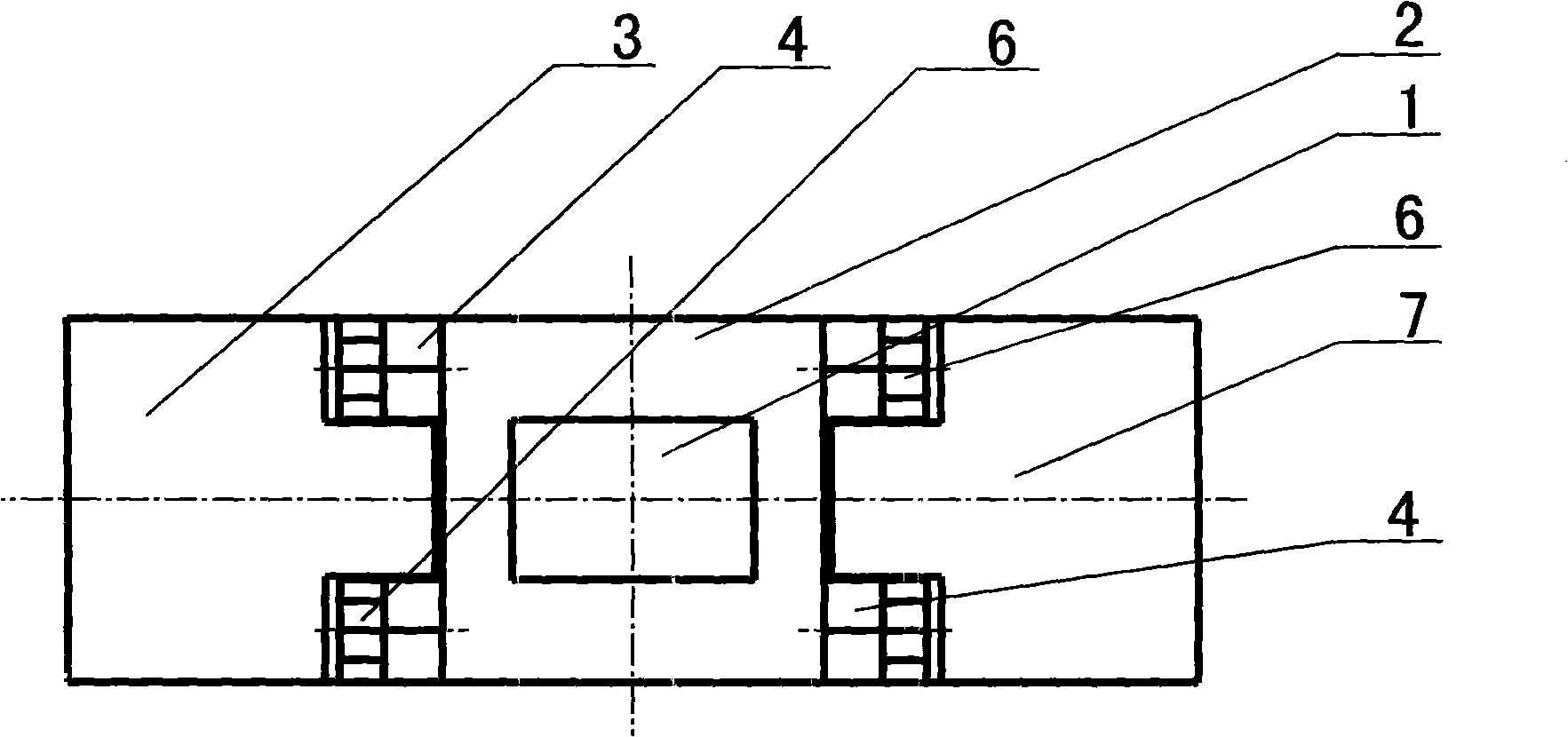 Dual-counterweight mechanical arm for conveniently grabbing workpiece