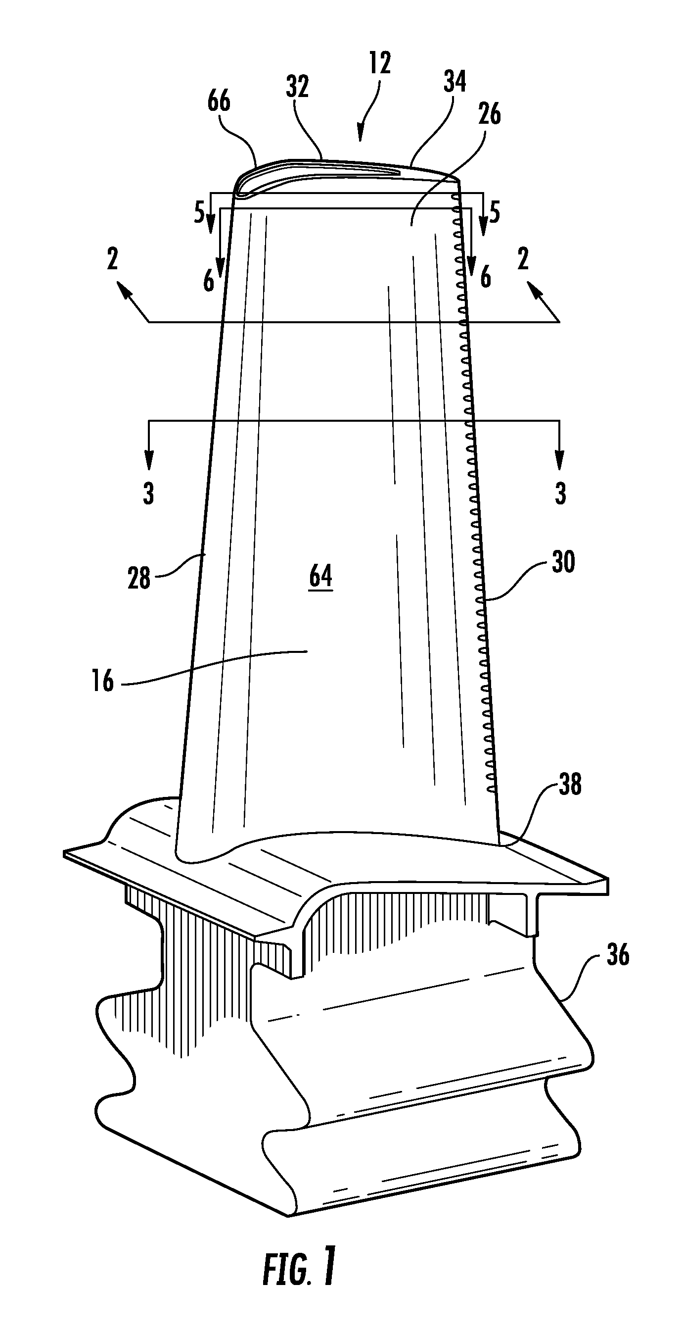 Turbine blade dual channel cooling system