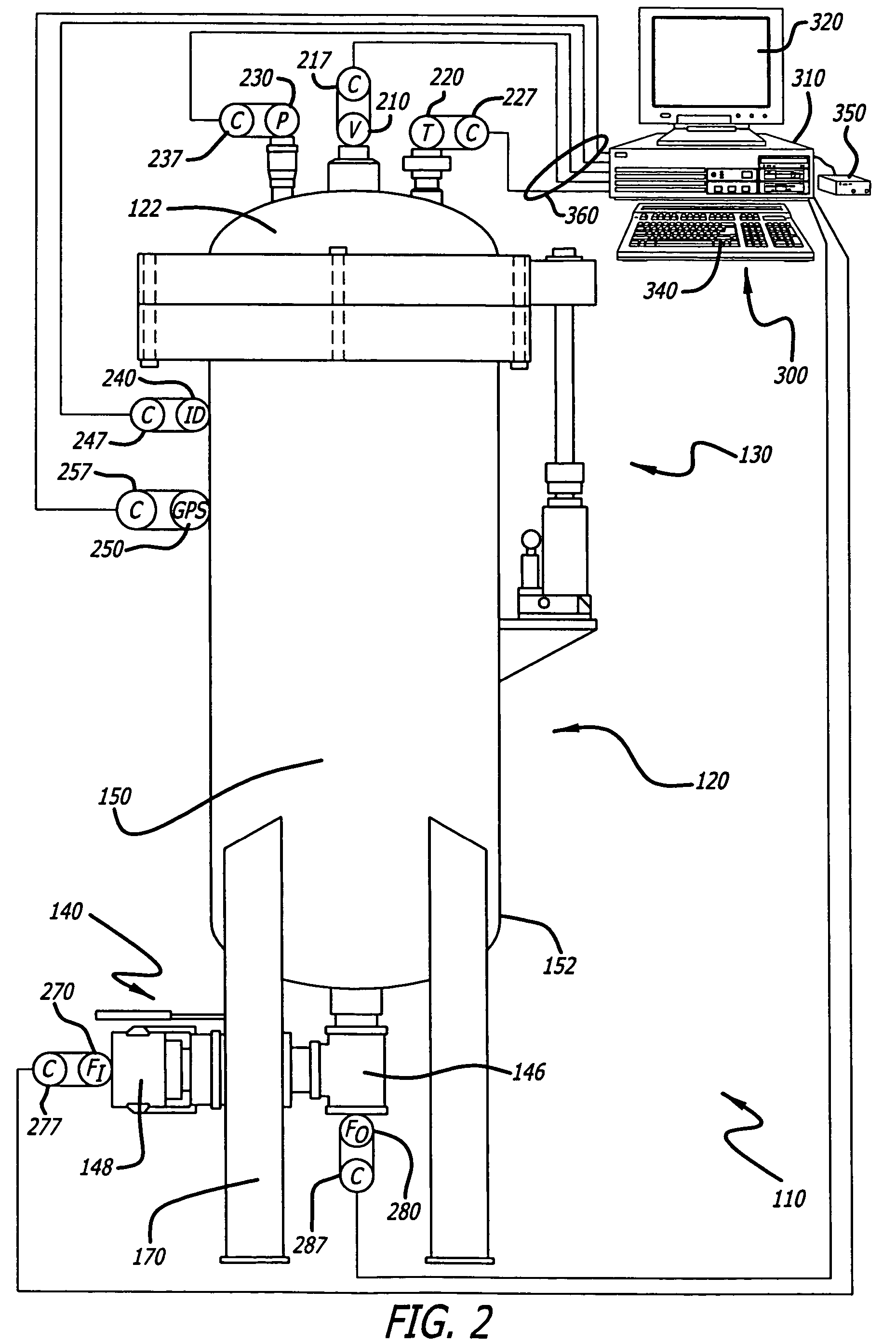 Integrated material transfer and dispensing system