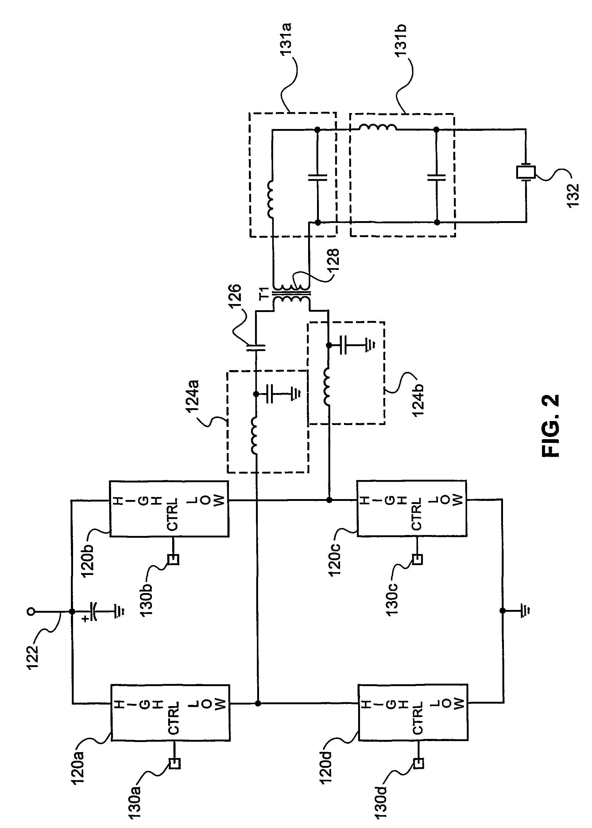 Power amplification for parametric loudspeakers