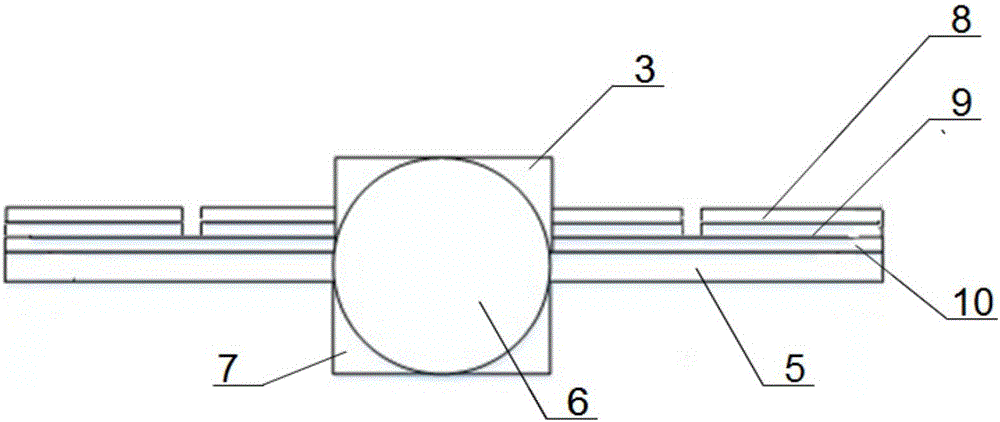 Energy-harvesting-circuit-based piezoelectric-electromagnetic composite energy harvesting device