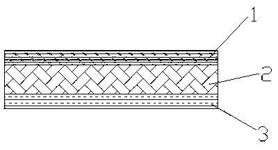 Adhesive tape with fluorescent effect