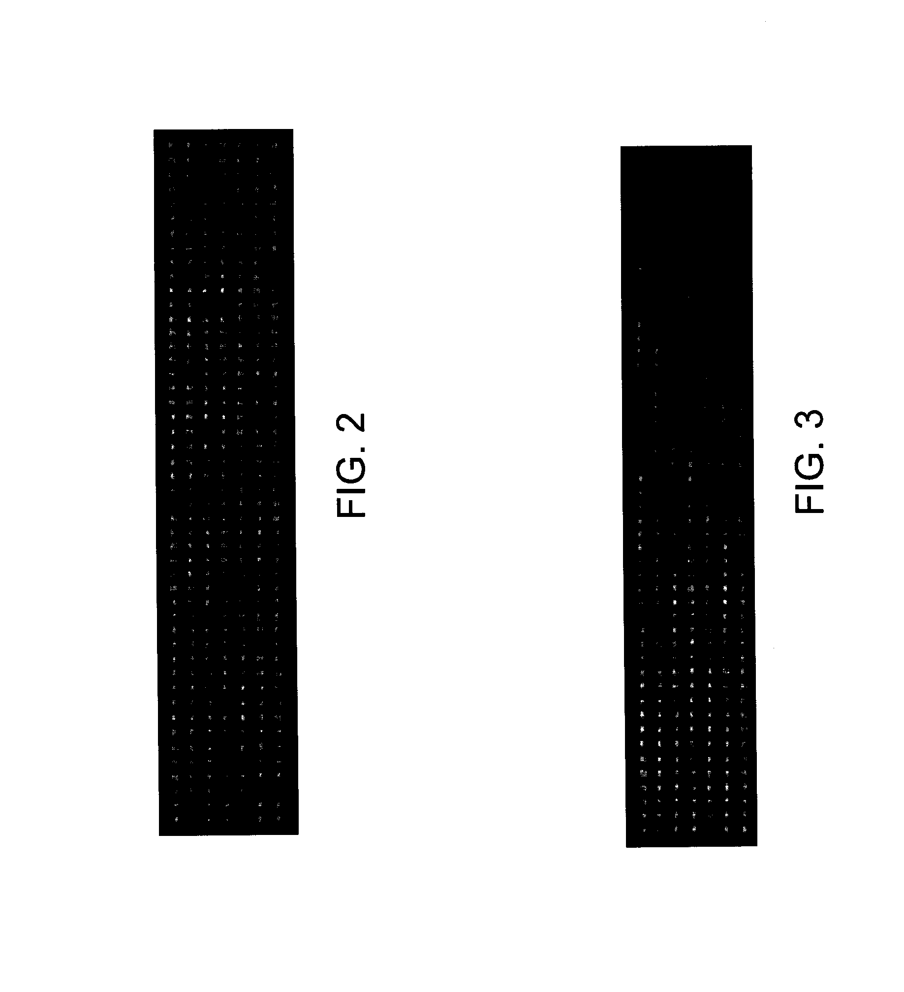 Method and device for non-destructive analysis of perforations in a material