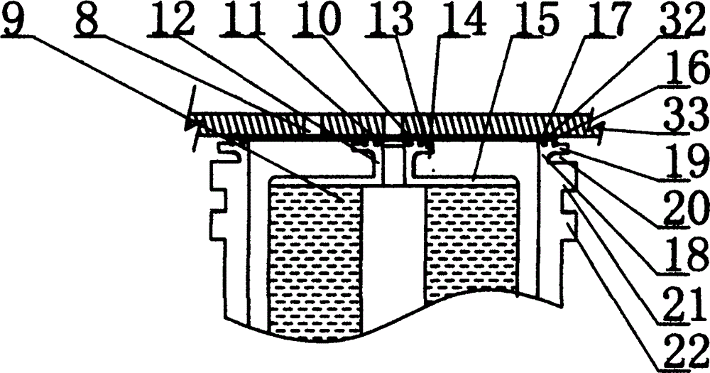 Water purifier with flipping cover device