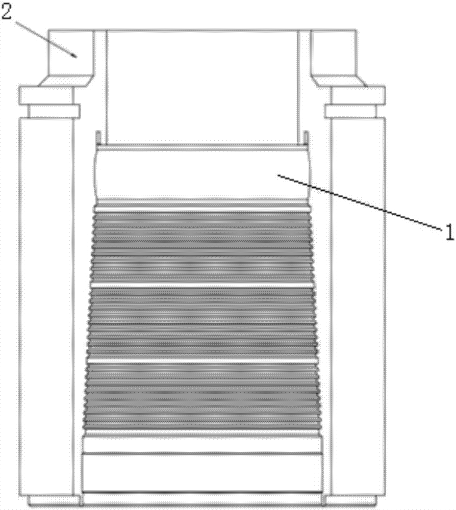 Novel underwater pipeline mechanical connector