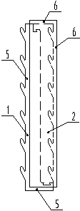 Double-layer composite plastic floor