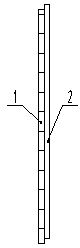 Double-layer composite plastic floor