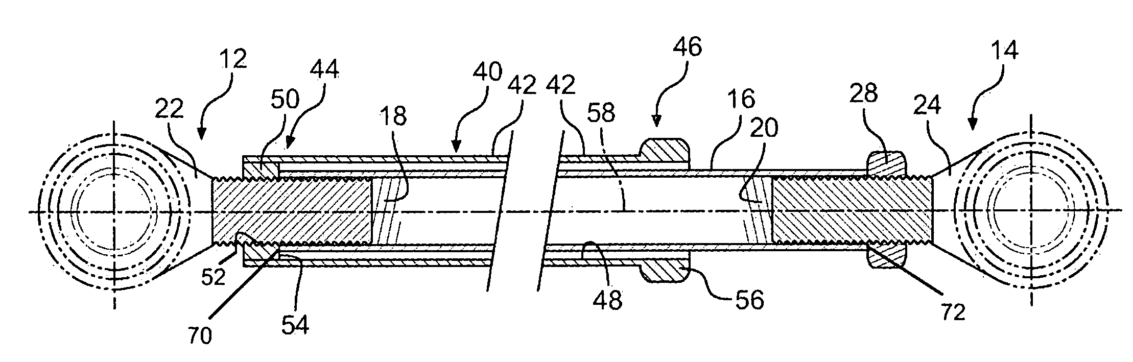 Tie rod jam nut