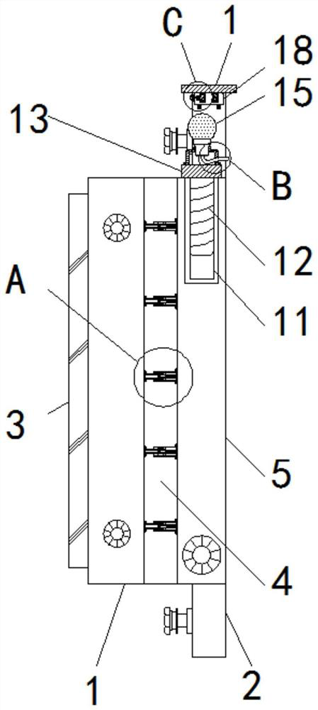 Luminous rubber fender with high corrosion protection and wear resistance