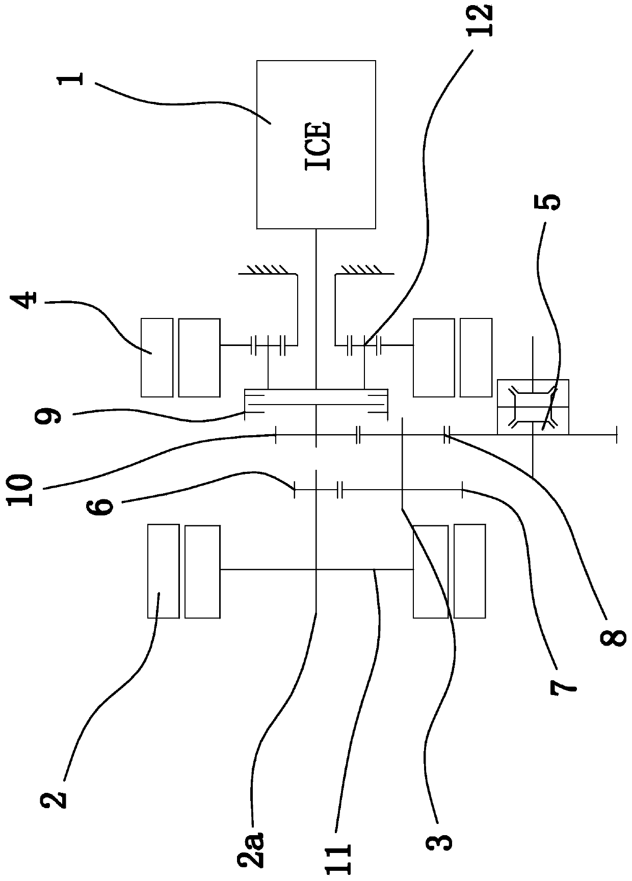 Hybrid power drive system