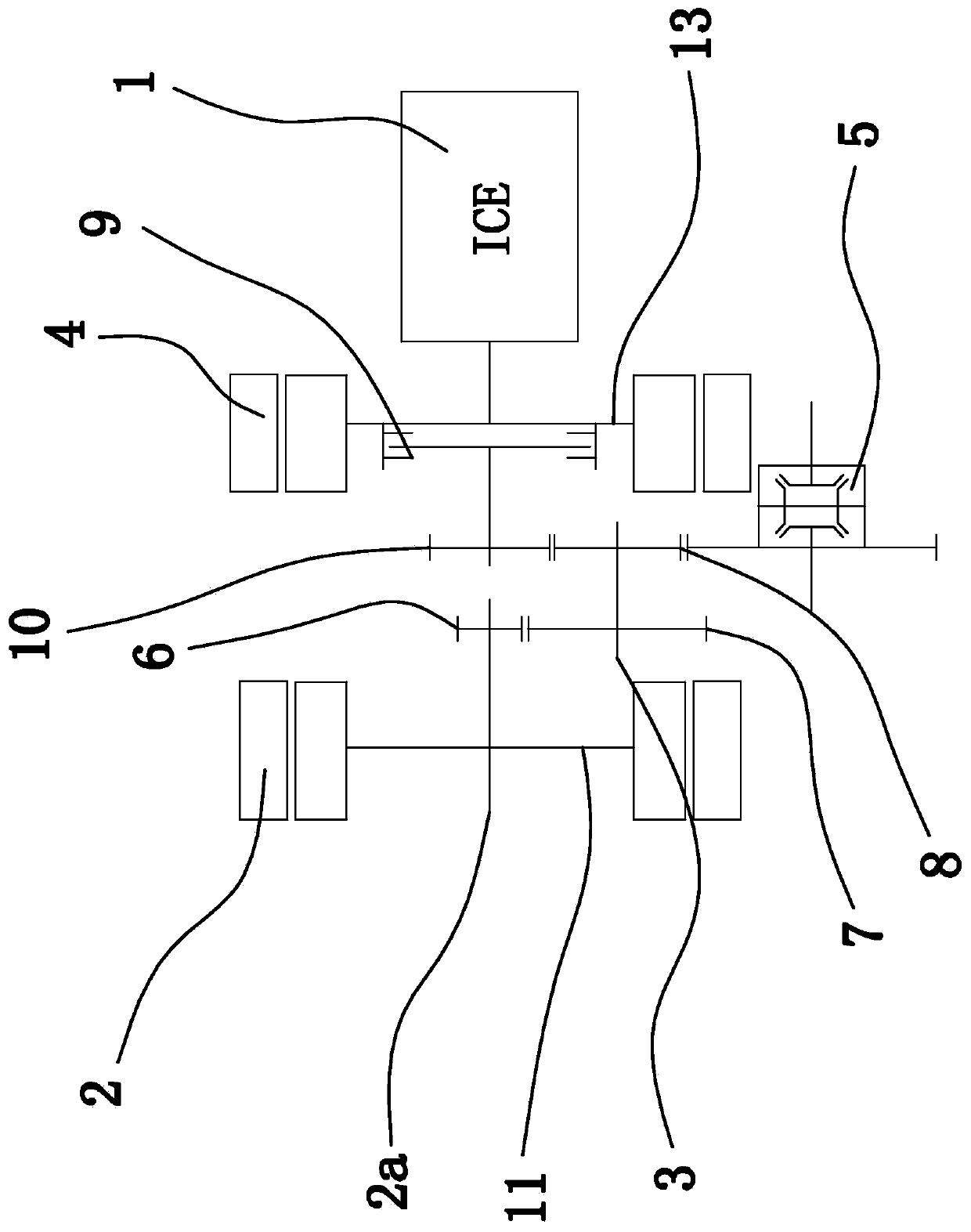 Hybrid power drive system