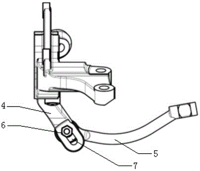 Method for obtaining variable toe-in curve of wheels