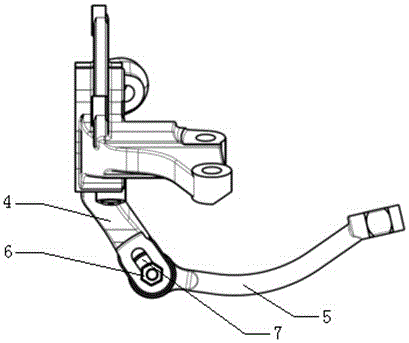 Method for obtaining variable toe-in curve of wheels