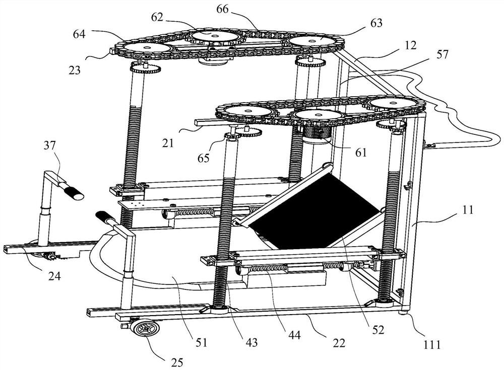 Assistive device for assisting the elderly in falling and sitting up