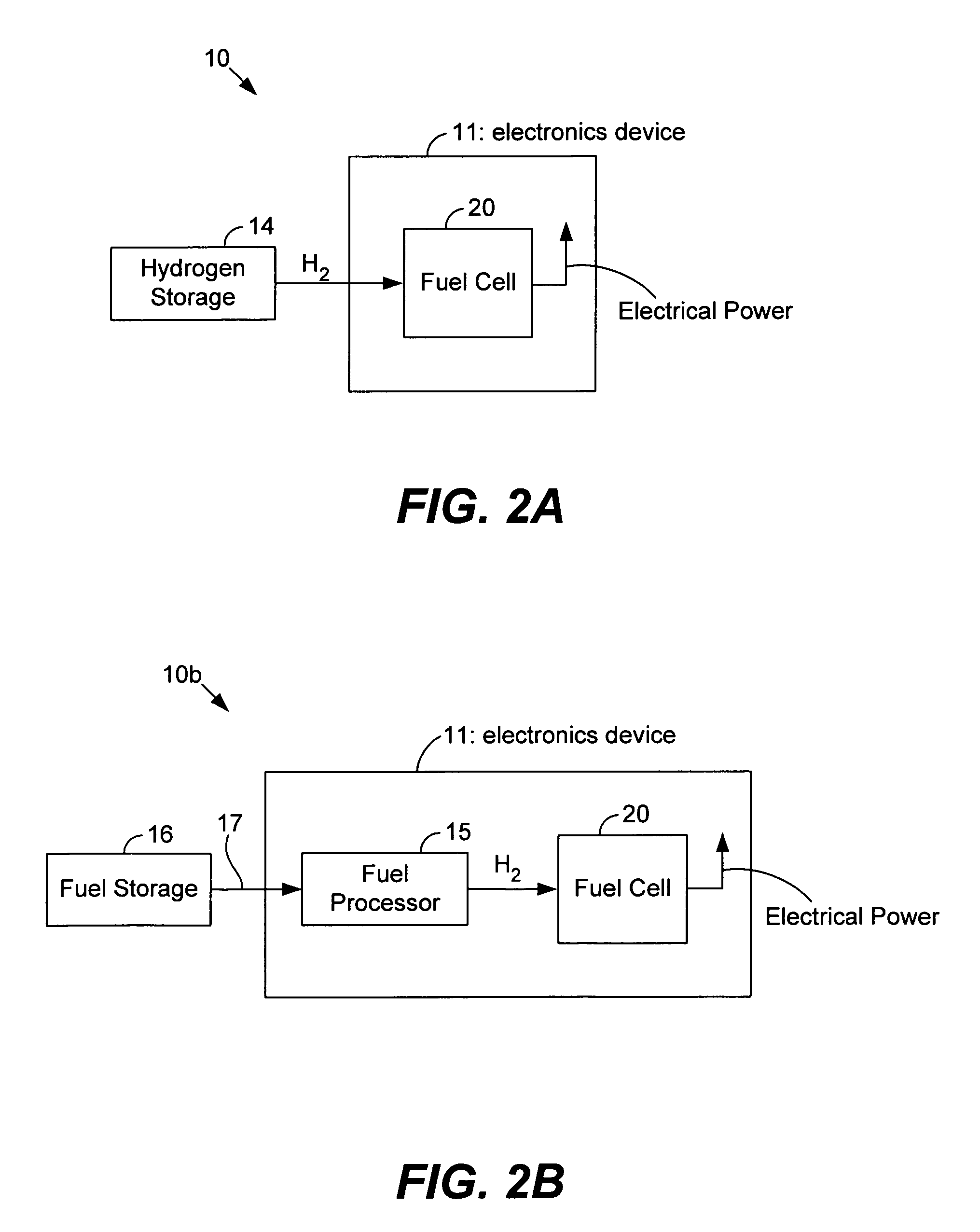 High surface area micro fuel cell architecture