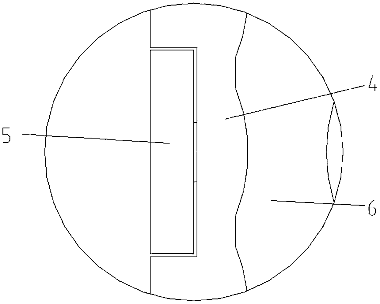 Turnover type get-on handrail device