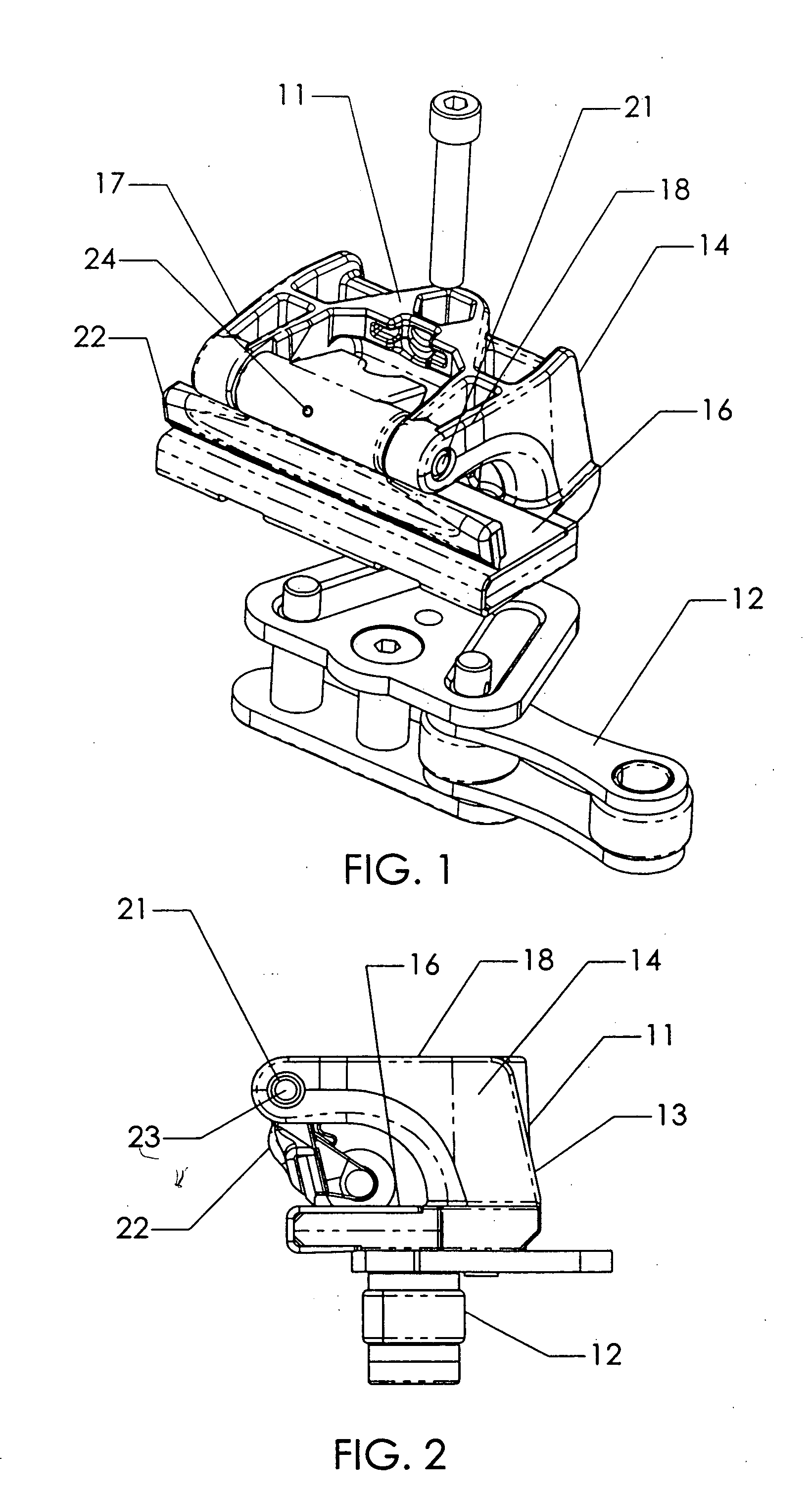 Lubrication free connection