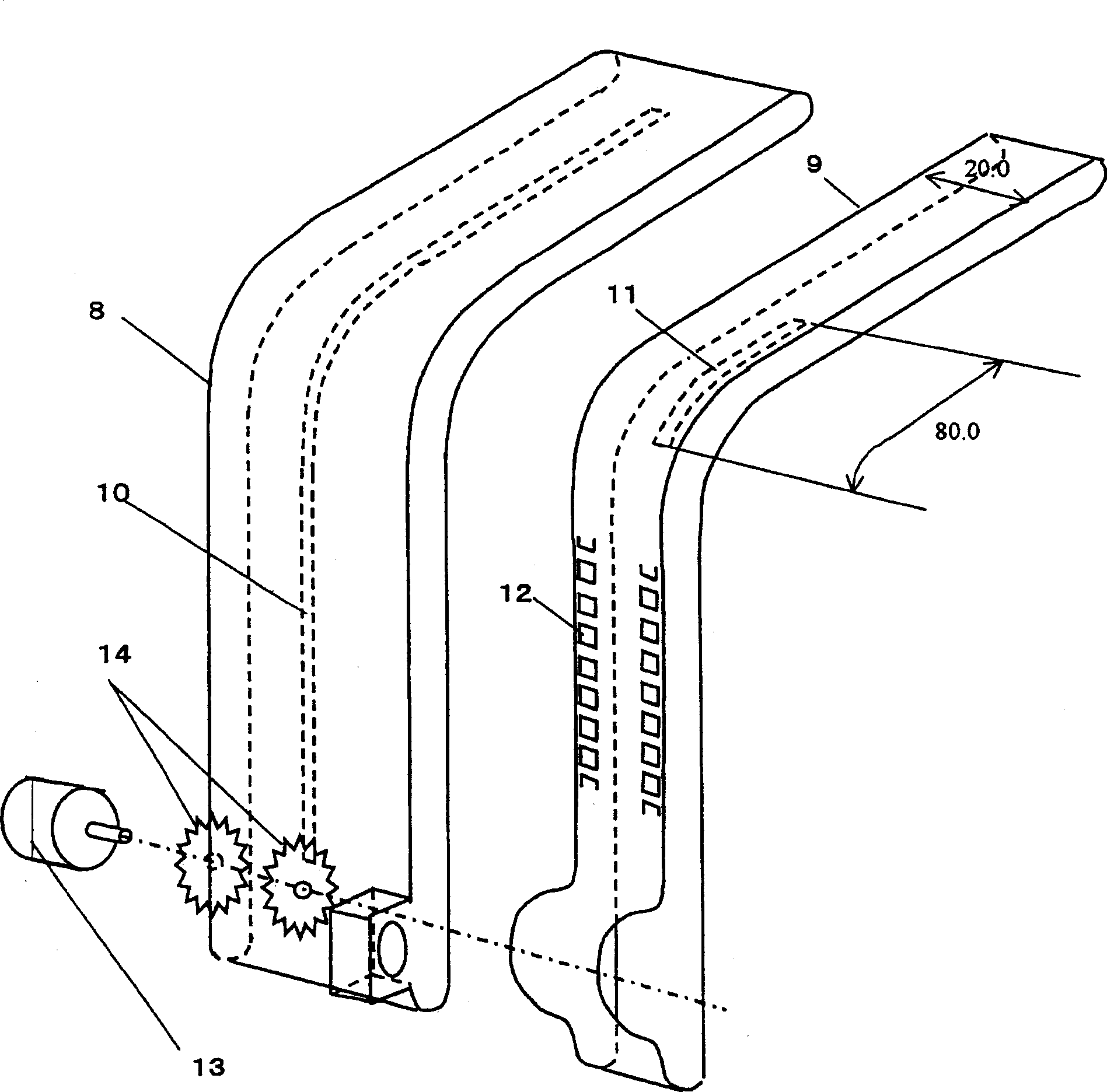 Air conditioner with indoor unit with automatic cleaning air filter