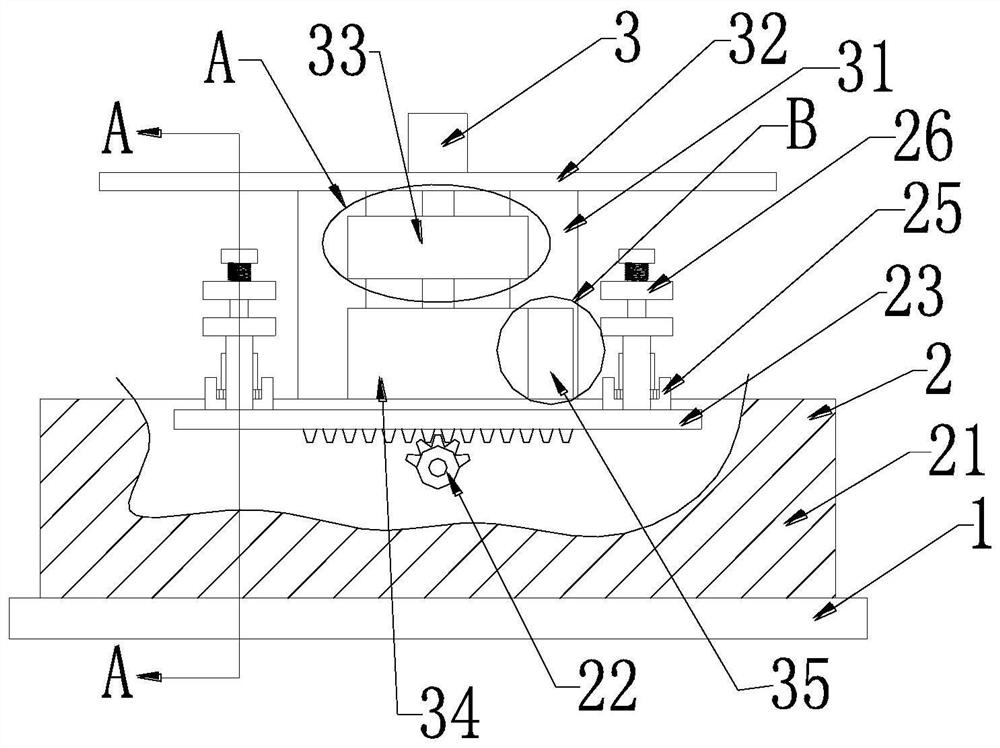 A metal orthopedic mold