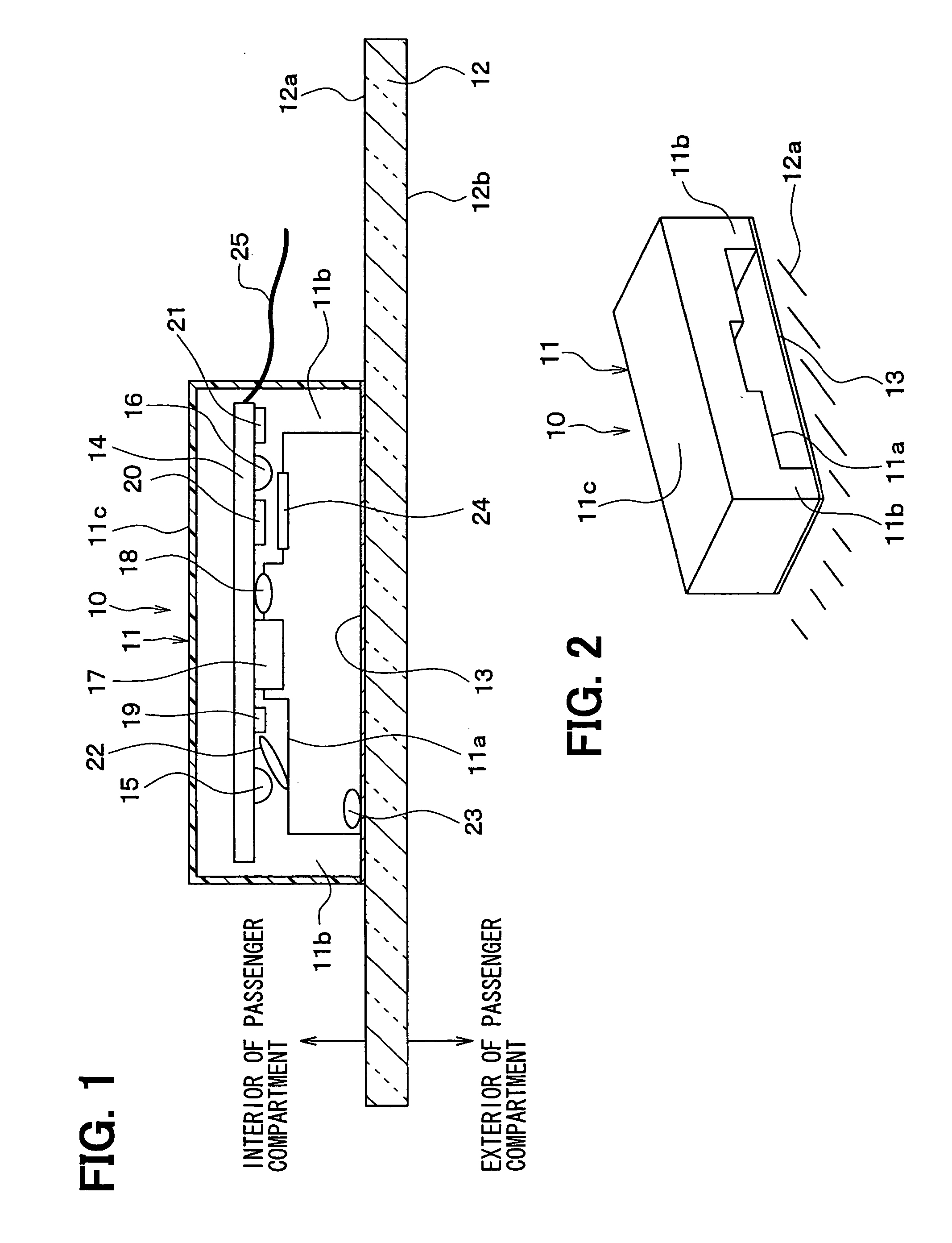 Window fog detecting apparatus