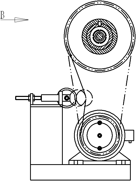 Foil generating machine lead anode fly knife device