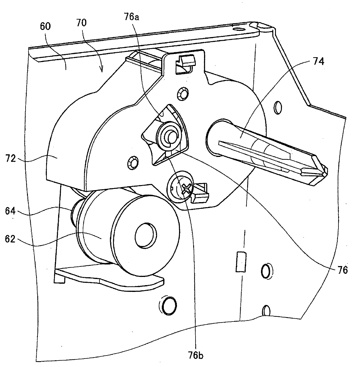 Winding device and printing device