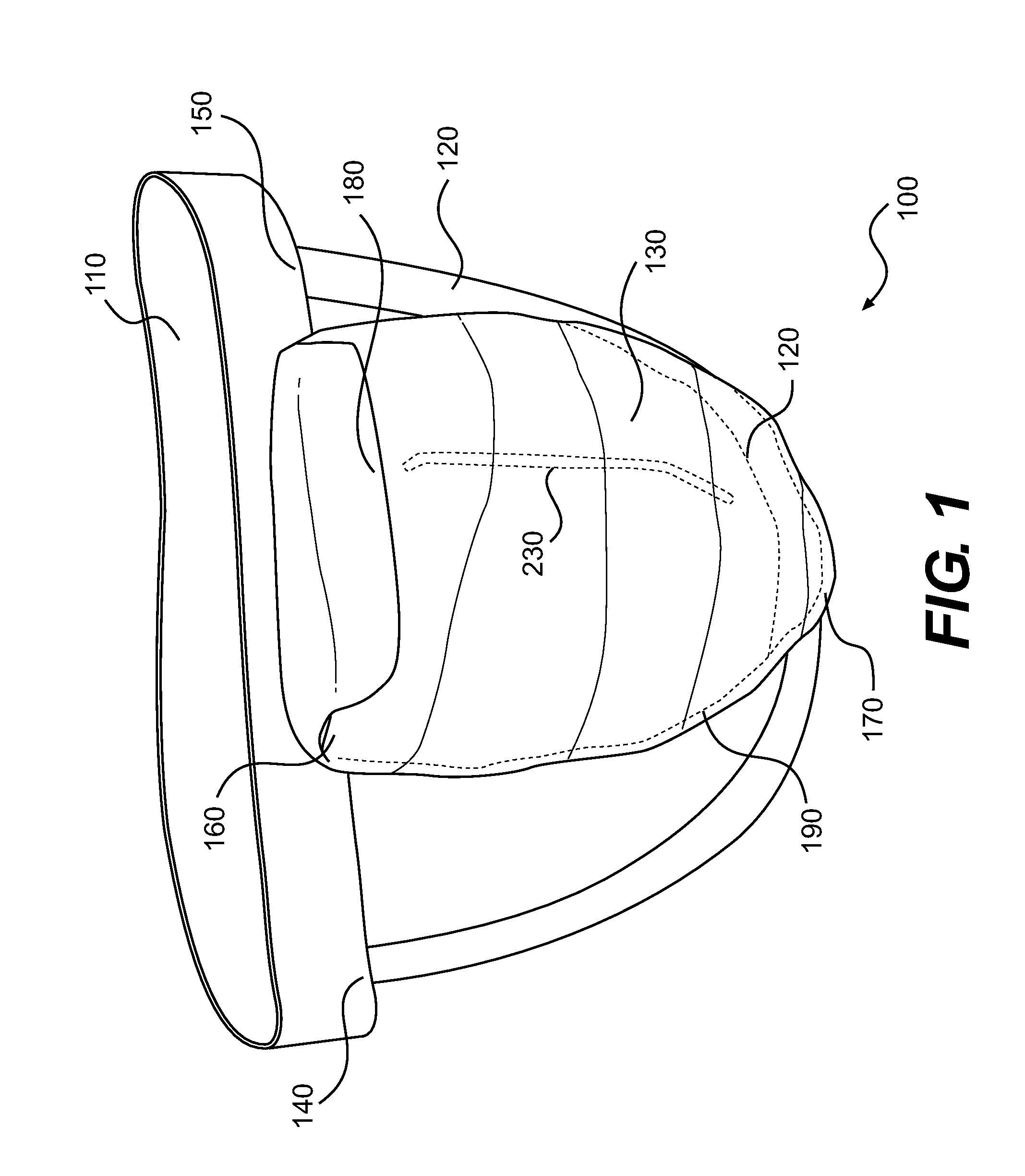 Male incontinence absorbent pouch