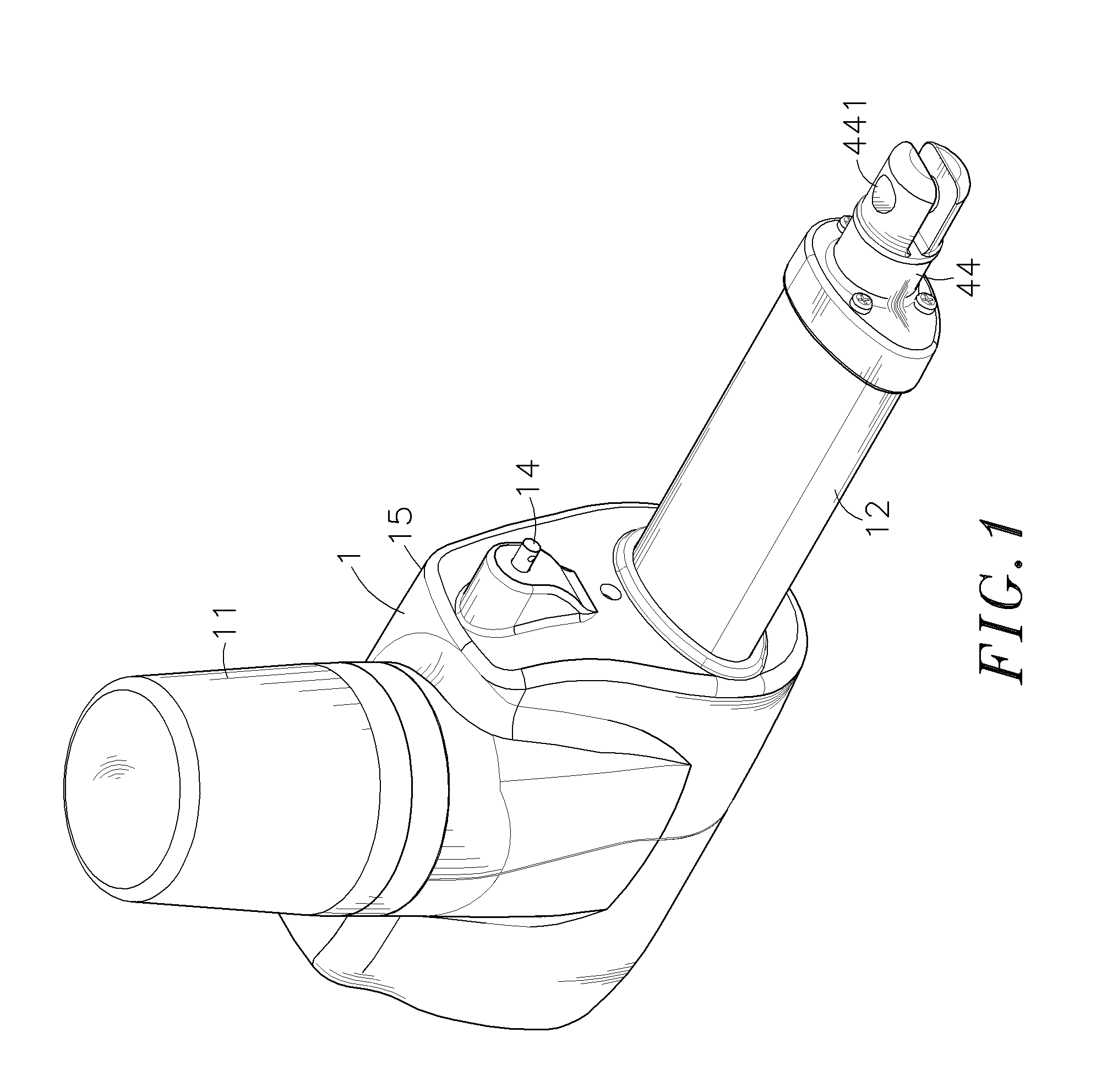 Actuator for lifting device