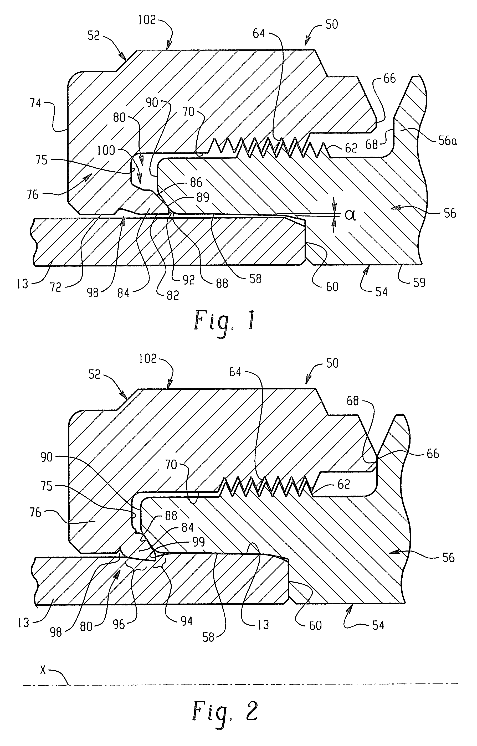 Tube fitting for stainless steel tubing