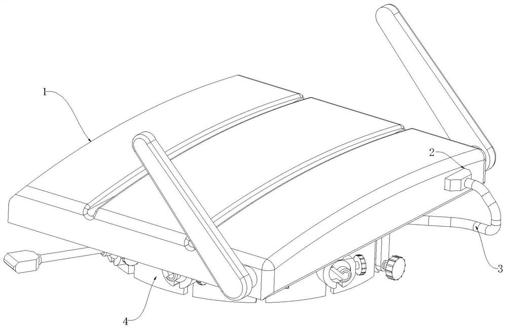 Wireless image transmission device for data transmission based on network virtual live broadcast