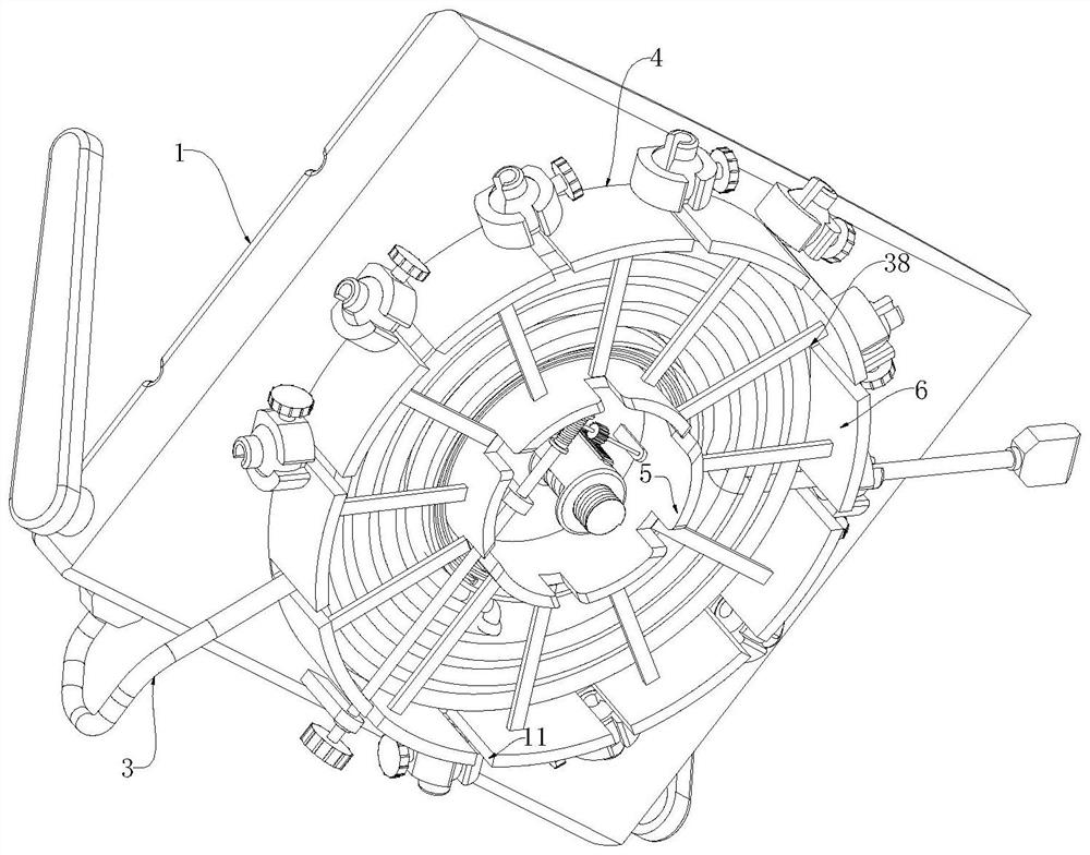 Wireless image transmission device for data transmission based on network virtual live broadcast