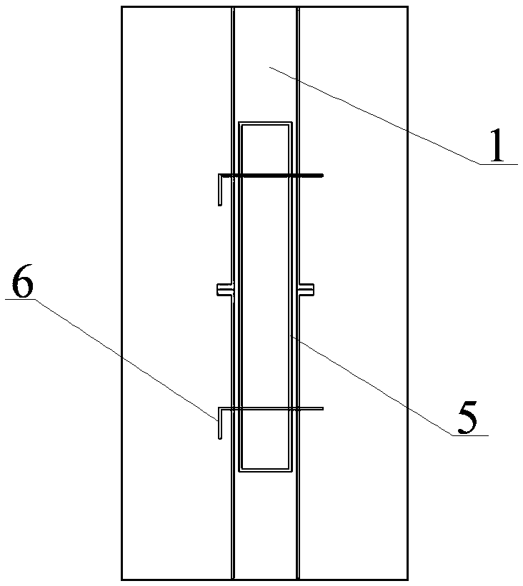 Standard assembly type ladder cage for vertical shaft up-down travelling and construction method thereof