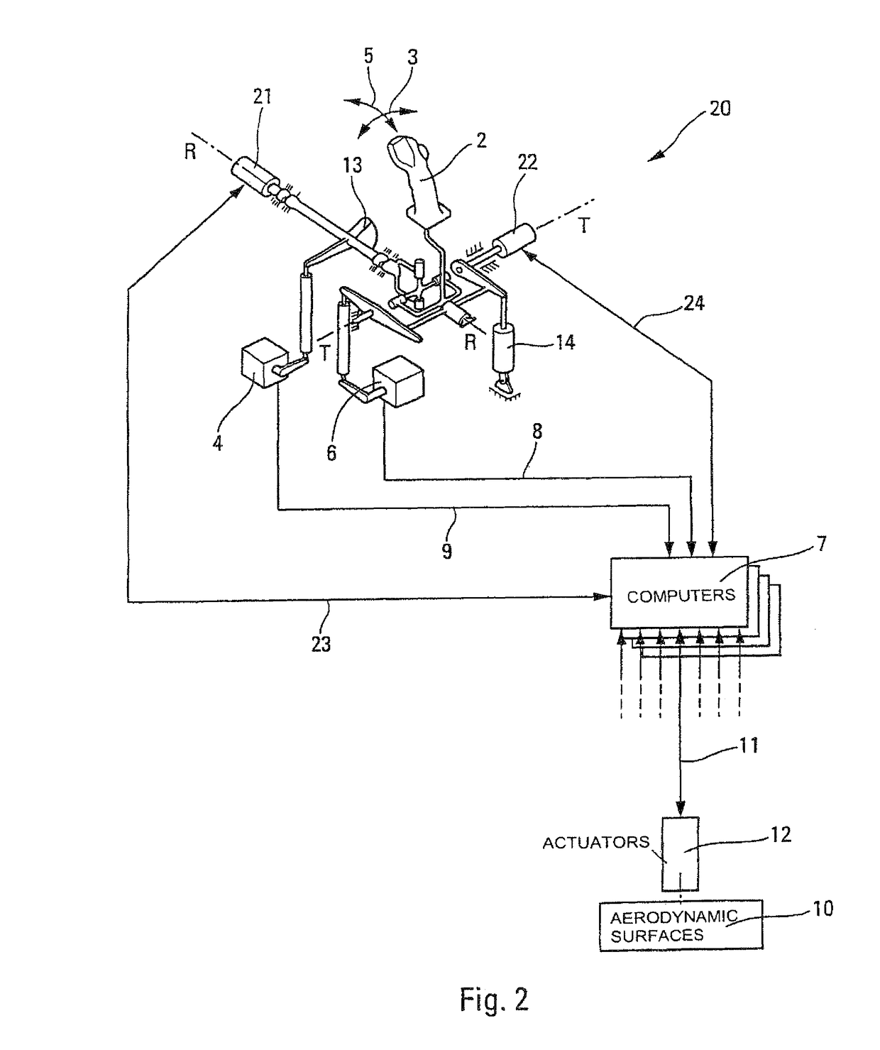 Fly-by-wire control system for an aircraft comprising detection of pilot induced oscillations and a control for such a system