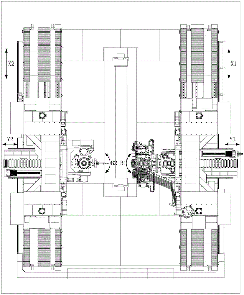 Movement parameter identification method of horizontal automatic drilling and riveting machine of aircraft panel