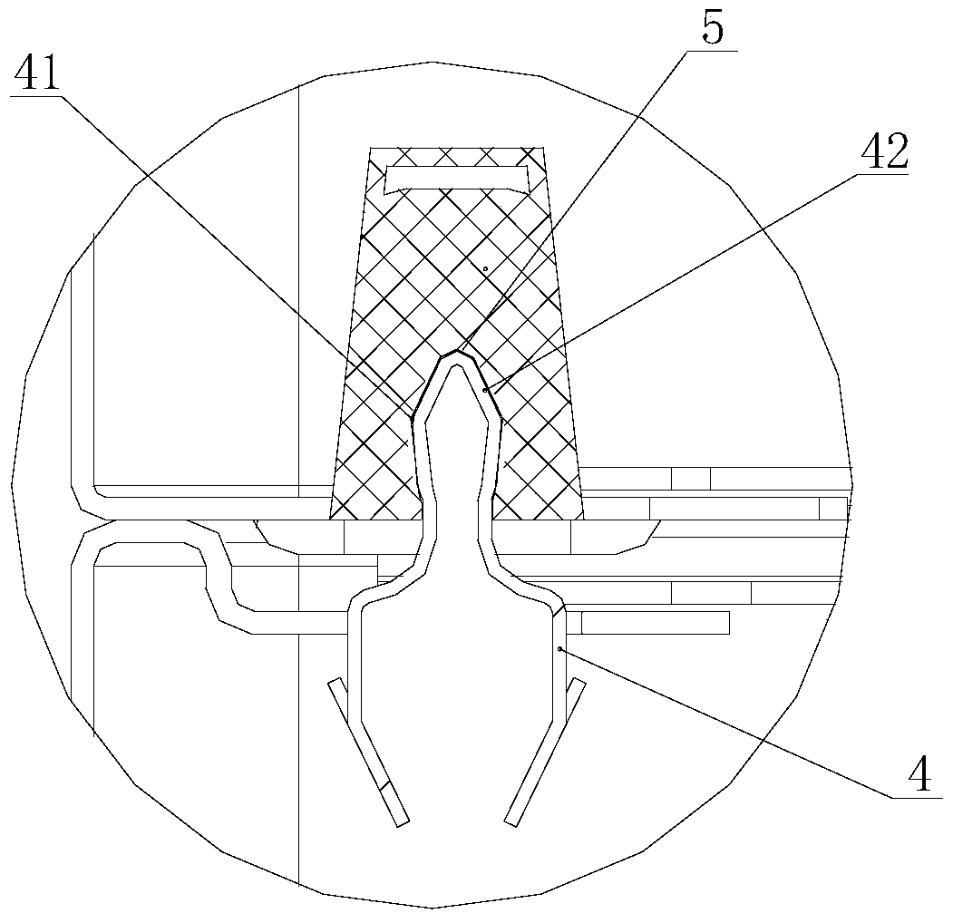 A washing machine table panel locking device and washing machine